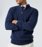 Eleventy Cashmere half-zip sweater