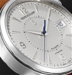 Jaeger-LeCoultre - Master Control Memovox Automatic 40mm Stainless Steel and Leather Watch, Ref. No. Q4118420 - Silver