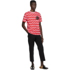 SSENSE WORKS SSENSE Exclusive Jeremy O. Harris Red and Pink Rose T-Shirt