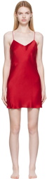 ASCENO Red Lyon Minidress