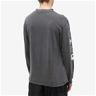 Carne Bollente Men's Long Sleeve The Recipes T-Shirt in Washed Black