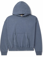 Remi Relief - Cotton-Jersey Hoodie - Blue