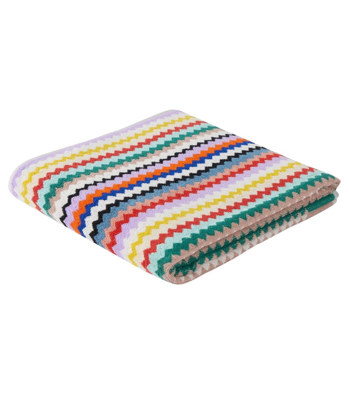 Photo: Missoni Riverbero Zigzag terry bath sheet