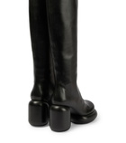 Jil Sander - Platform leather knee-high boots