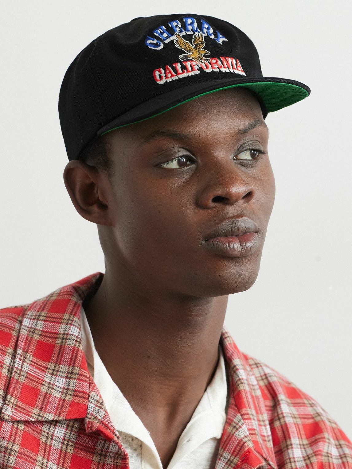Cherry Los Angeles - Speed Series Logo-Embroidered Cotton