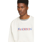 JW Anderson Off-White Logo Sweatshirt