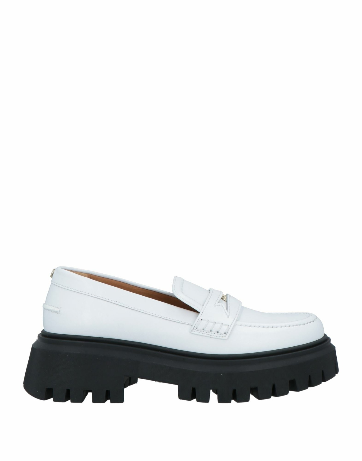 Maje Womens Loafers in White