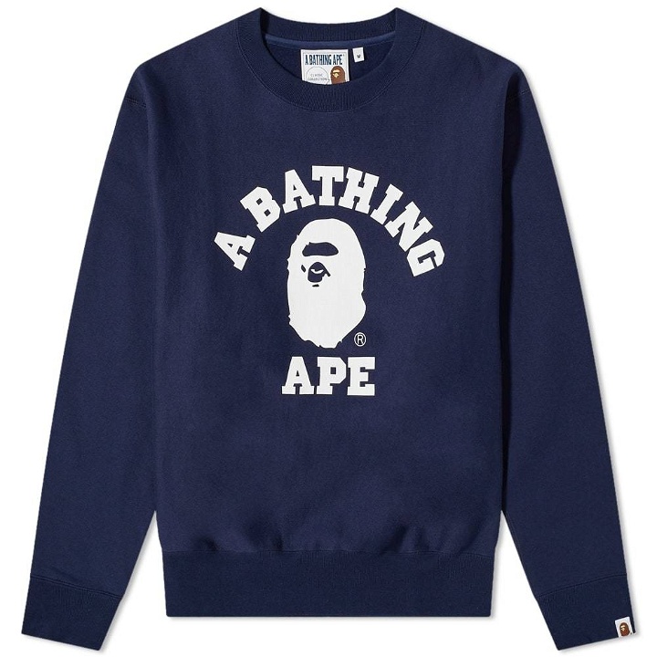 Photo: A Bathing Ape Relaxed College Crew Sweat