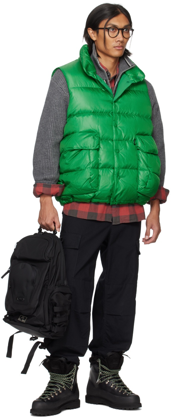 DAIWA PIER39 Green Tech Backpacker Down Vest