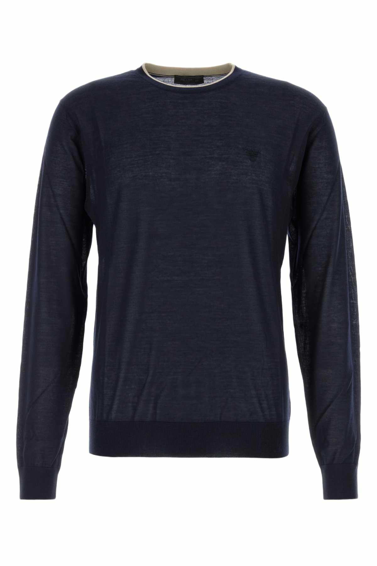 PRADA 新品Wool and viscose sweater Prada Men's' Shetland Wool Crewneck Sweater in Pink | LN-CC®