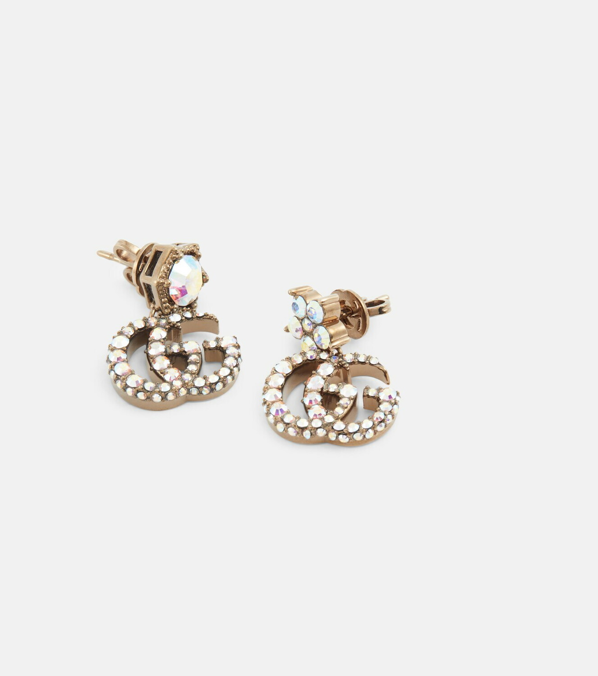Gucci GG crystal-embellished earrings Gucci