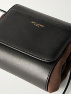 SAINT LAURENT - Nylon and Leather Messenger Bag