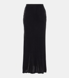 Giambattista Valli Satin maxi skirt