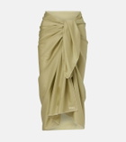 Eres Cabine cotton voile beach cover-up