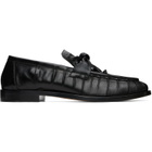 Bottega Veneta Black Astaire Loafers