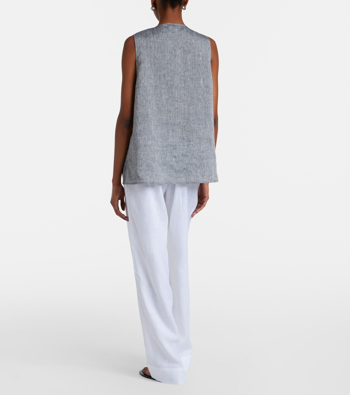Asceno London linen pajama pants