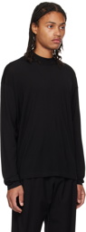 The Row Black Delsie Long Sleeve T-Shirt