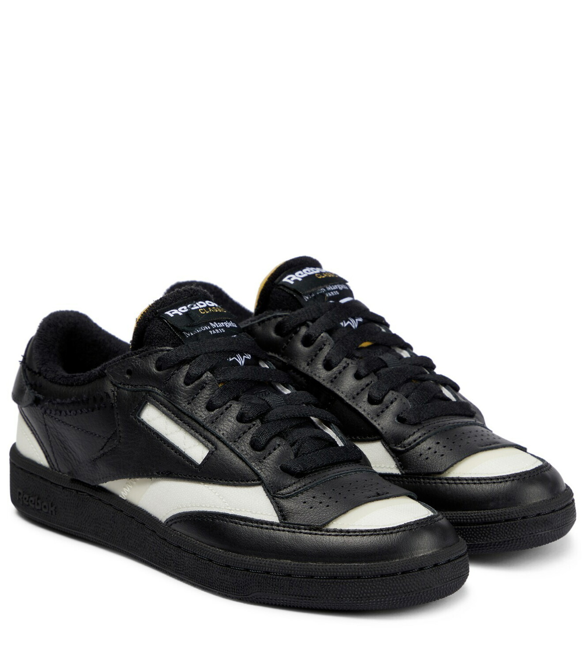 Maison Margiela - x Reebok Club C Memory Of leather sneakers