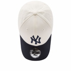 New Era New York Yankees 9Forty Adjustable Cap in Stone