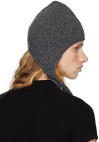 HYEIN SEO Gray Tassel Charm Beanie