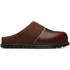 Dr. Martens Brown & Black San Patchwork Loafers