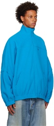 Balenciaga Blue Sporty B Tracksuit Jacket