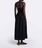 Asceno Verona cotton midi dress