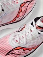 Saucony - Endorphin Pro 3 Rubber-Trimmed Mesh Running Sneakers - White