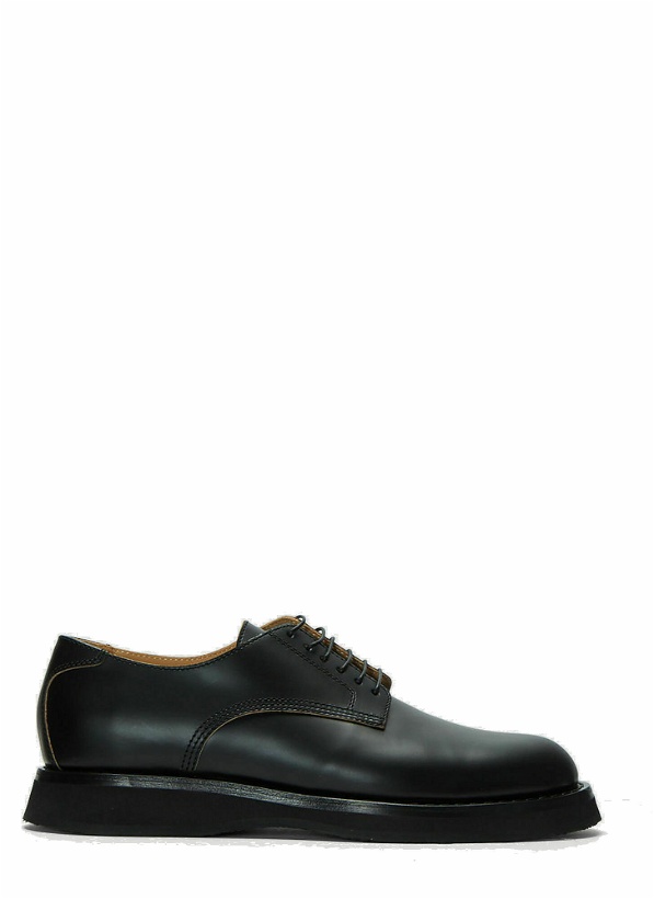 Photo: Derby Lace Up Shoes in Black