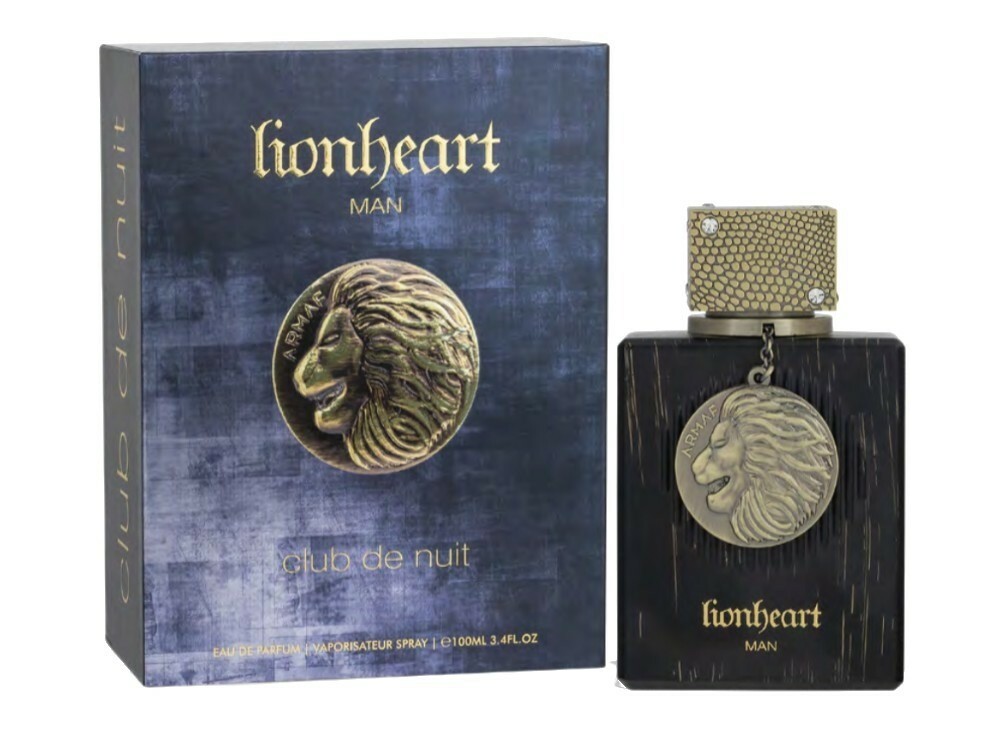 Armaf Mens LionHeart EDP Spray 3.4 oz Fragrances 6294015196450