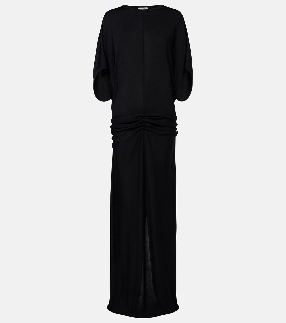 The Row Delyra ruched jersey gown