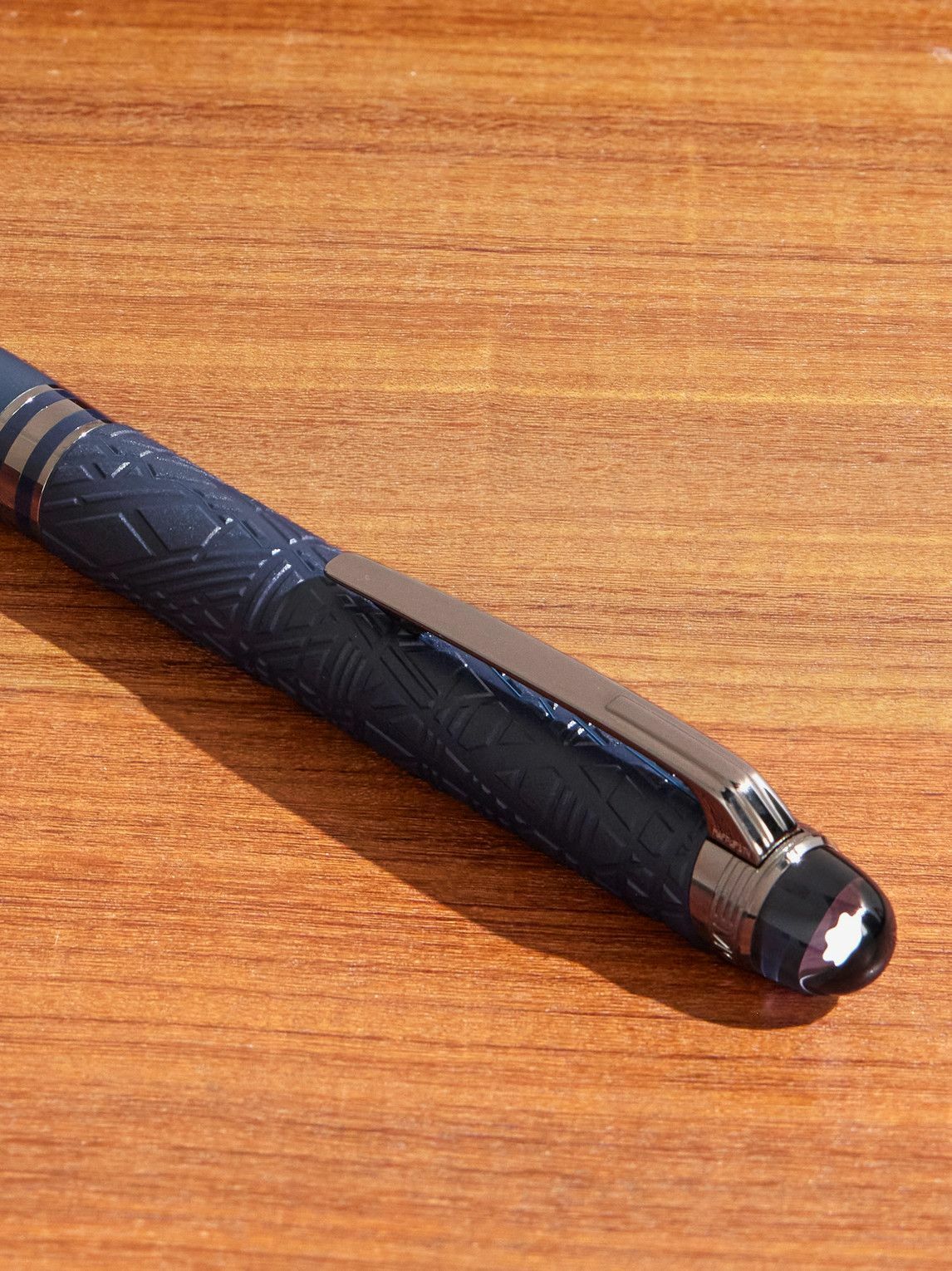 Montblanc - Starwalker Spaceblue Ruthenium-Plated and Resin Ballpoint Pen
