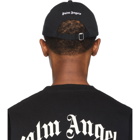 Palm Angels Black Anti-Theft Cap