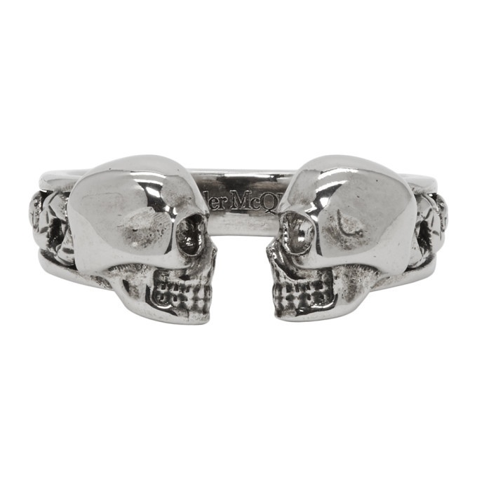 Photo: Alexander McQueen Silver Skull Ring