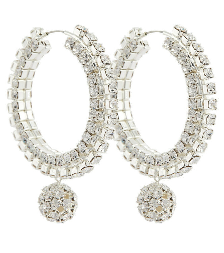 Photo: Magda Butrym Embellished hoop earrings