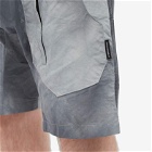 Tobias Birk Nielsen Men's Stawa Ai Pocket Shorts in Polywire Cold Grey