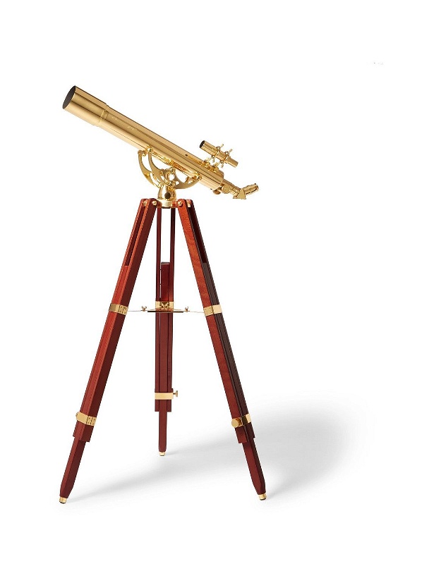Photo: Celestron - Ambassador 80mm Brass and Mahogany Telescope