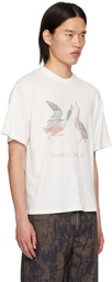 Small Talk Studio SSENSE Exclusive White T-Shirt