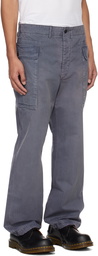 RRL Grey Pocket Cargo Pants