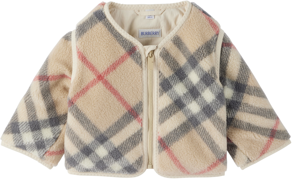 Burberry Baby Beige Bobby Jacket
