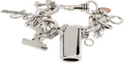 D'heygere Silver Vaquera Edition Charm 2.0 Bracelet