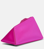 The Attico - 8.30 PM silk-blend clutch