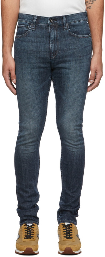 Photo: rag & bone Navy Fit 1 Authentic Jeans