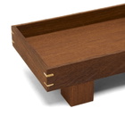 ferm LIVING Bon Wooden Tray - X Small in Smoked Oak 