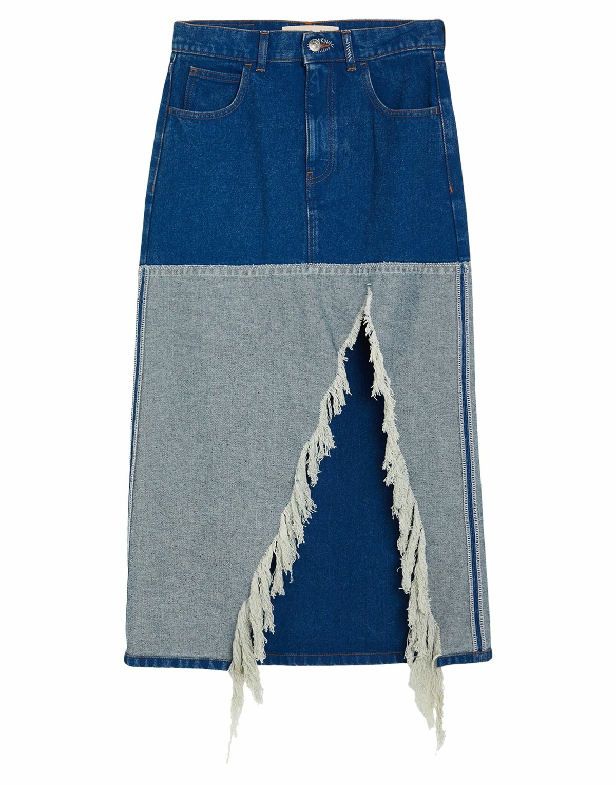 Marni Womens Denim skirt in Blue
