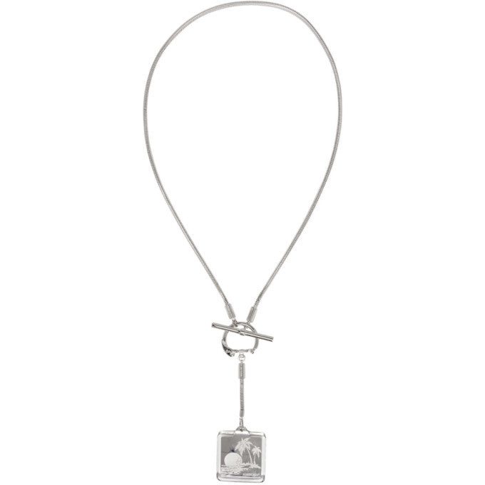Photo: Ambush Silver Souvenir Keychain Necklace