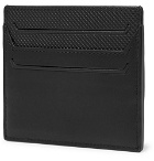 Bottega Veneta - Debossed Leather Cardholder - Black