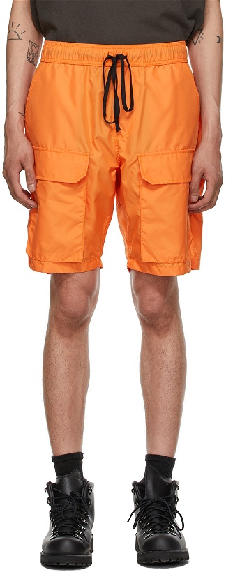 Photo: Reese Cooper Orange Ripstop Cargo Shorts