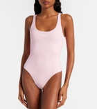 Versace Draped crêpe jersey minidress