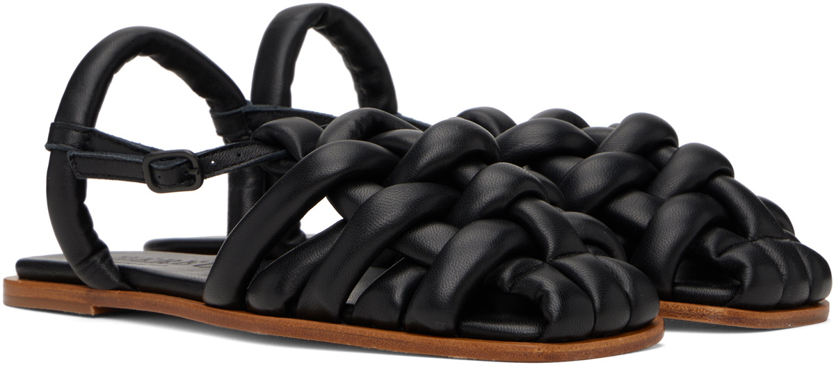 HEREU Black Cabersa Sandals